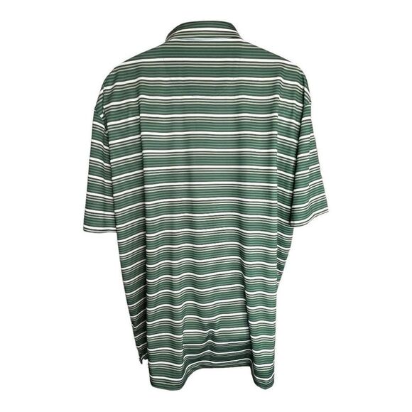 Callaway Polo Mens XXL Stripe Golf Polo Green Polyester - Picture 5 of 13
